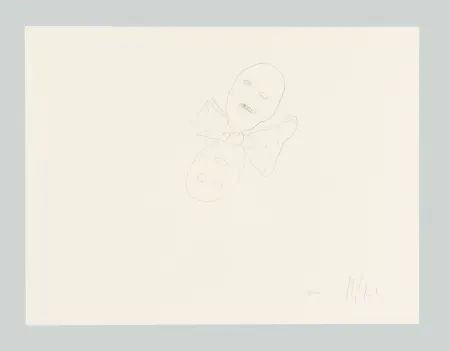 Litografía Calzolari - Senza titolo