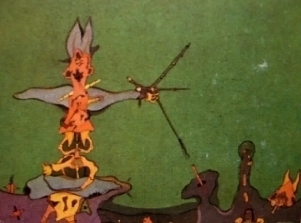 Litografía Camacho  - Cenizas 10