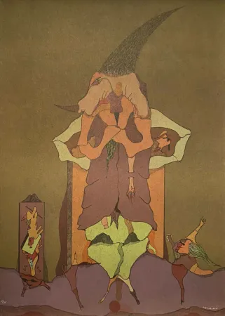 Litografía Camacho  - Cenizas