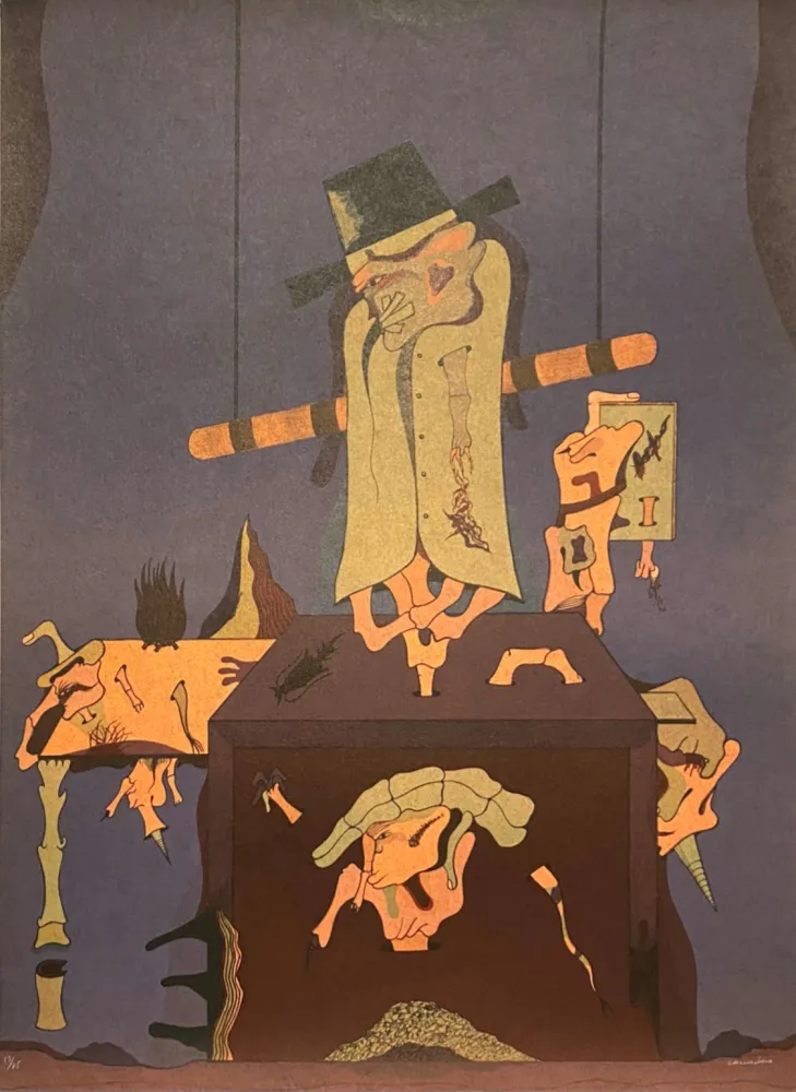 Litografía Camacho  - Cenizas