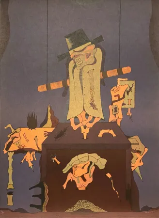 Litografía Camacho  - Cenizas