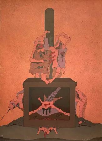 Litografía Camacho  - Cenizas