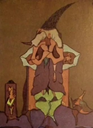 Litografía Camacho  - Cenizas 5