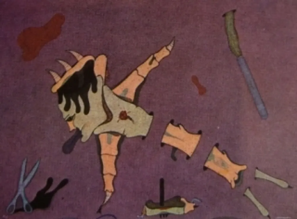 Litografía Camacho  - Cenizas 6