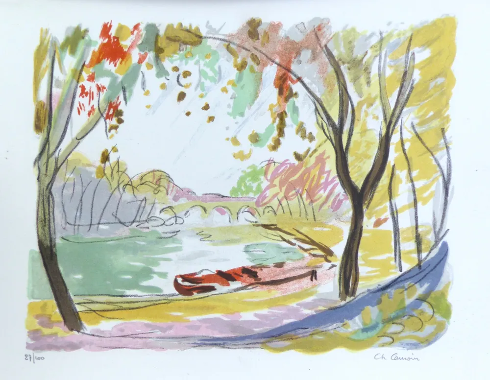 Litografía Camoin - Lithographie sur vélin, numérotées et signée