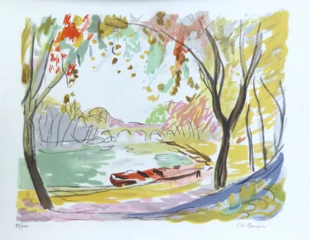 Litografía Camoin - Lithographie sur vélin, numérotées et signée