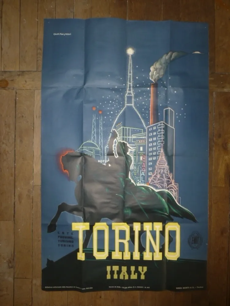 Cartel Campagnoli - Torino 