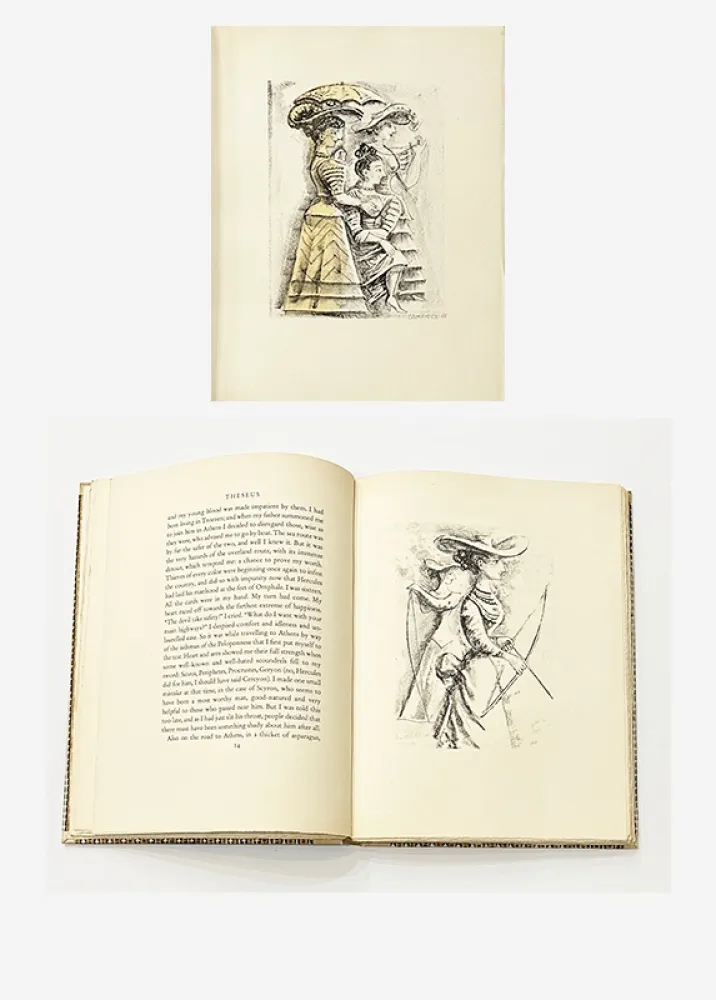 Libro Ilustrado Campigli - Theseus