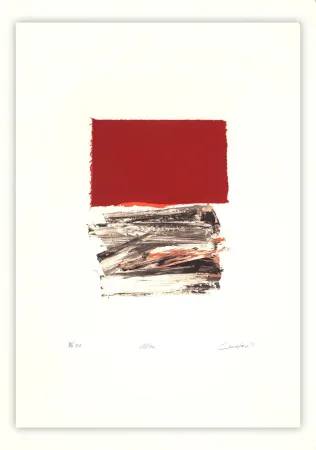 Grabado Canogar - Altar