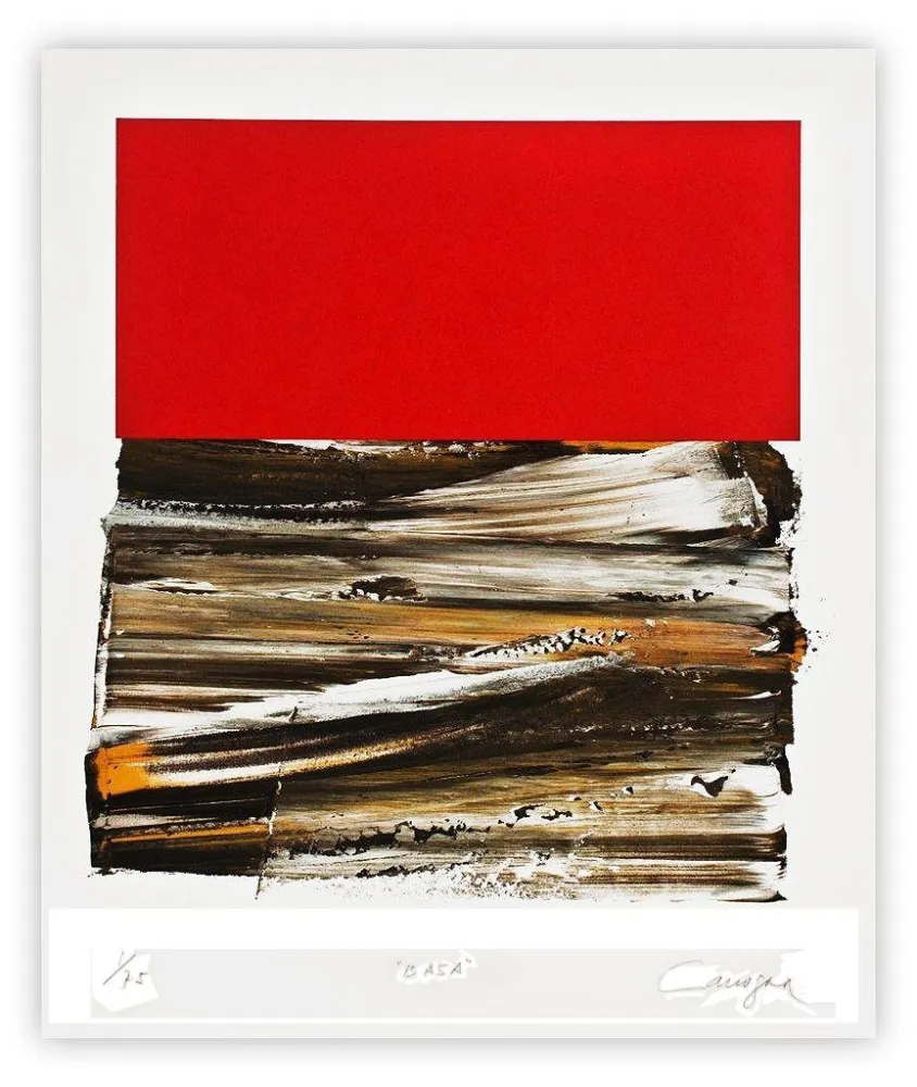 Grabado Canogar - Basa