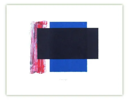 Grabado Canogar - Cerrojo