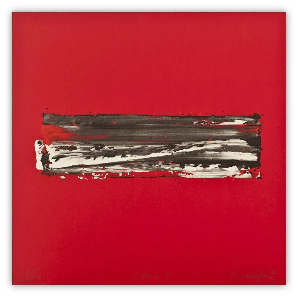 Estampa Numérica Canogar - Clave I.