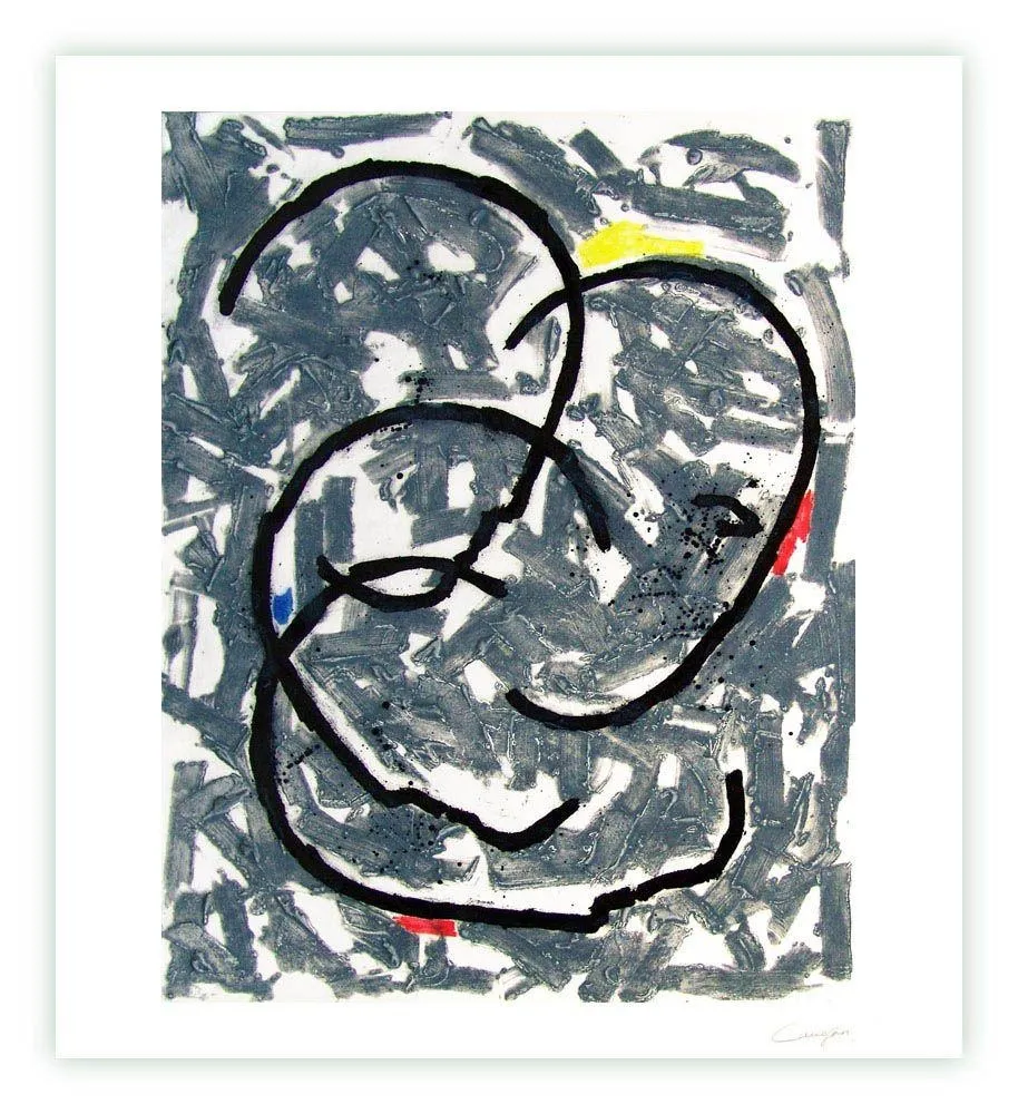 Sin Técnico Canogar - Escena urbana V-5-90