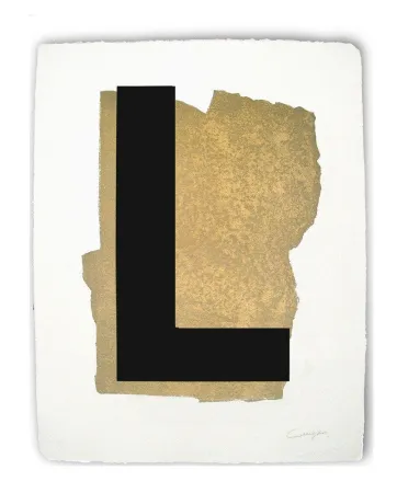 Grabado Canogar - Huari II