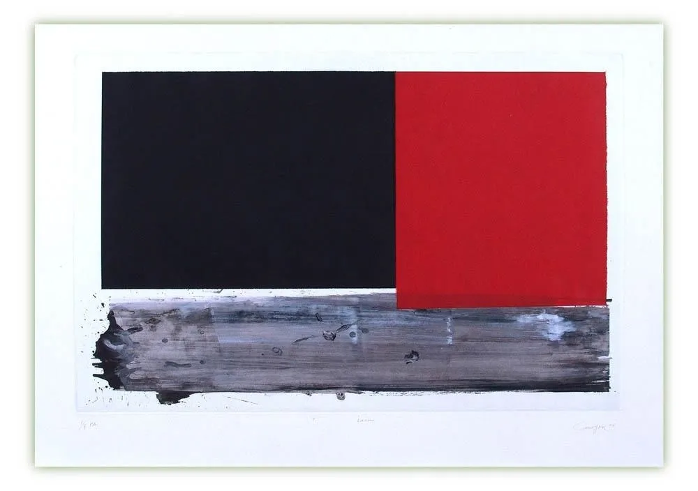 Grabado Canogar - Lecho