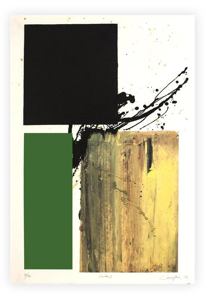 Estampa Numérica Canogar - Polea II