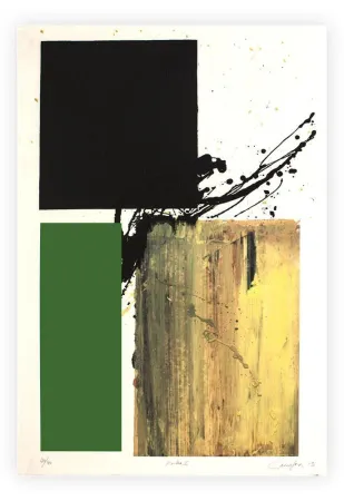 Estampa Numérica Canogar - Polea II