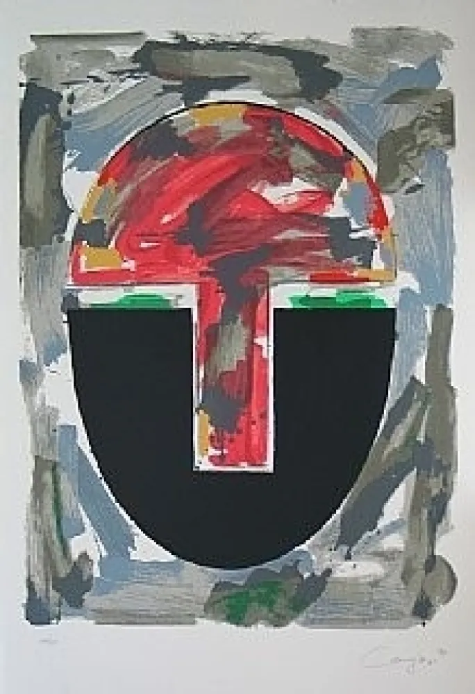 Serigrafía Canogar - Sans titre