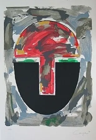 Serigrafía Canogar - Sans titre