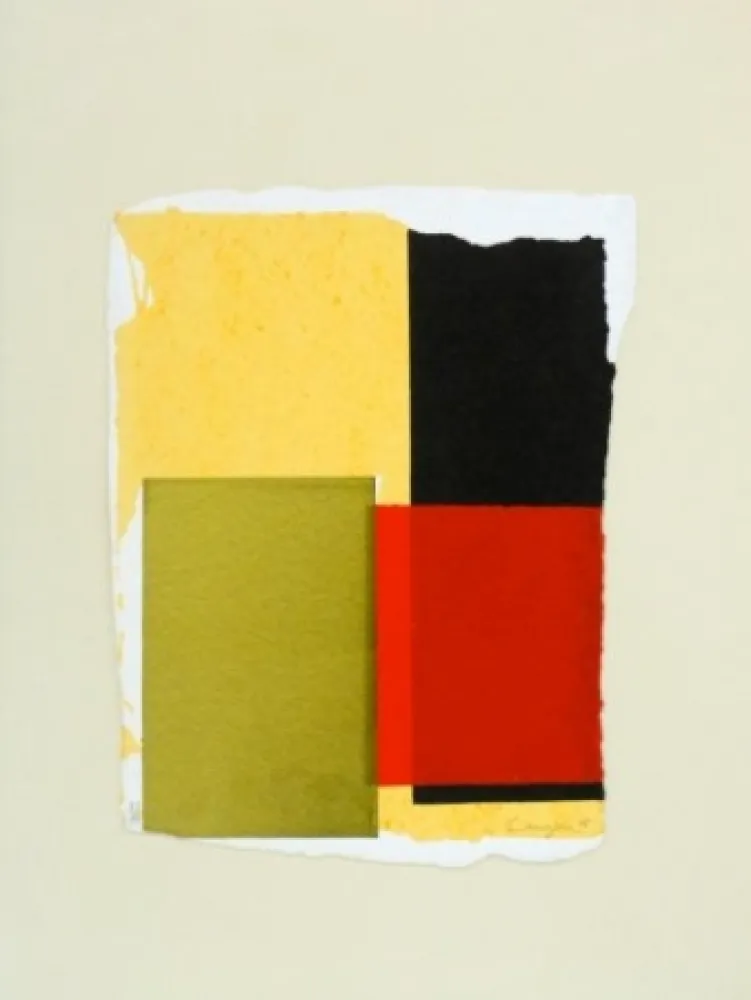 Serigrafía Canogar - Sin Titulo