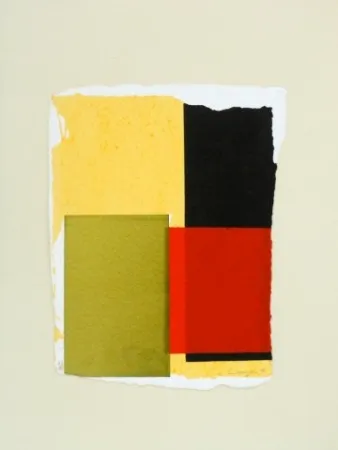 Serigrafía Canogar - Sin Titulo