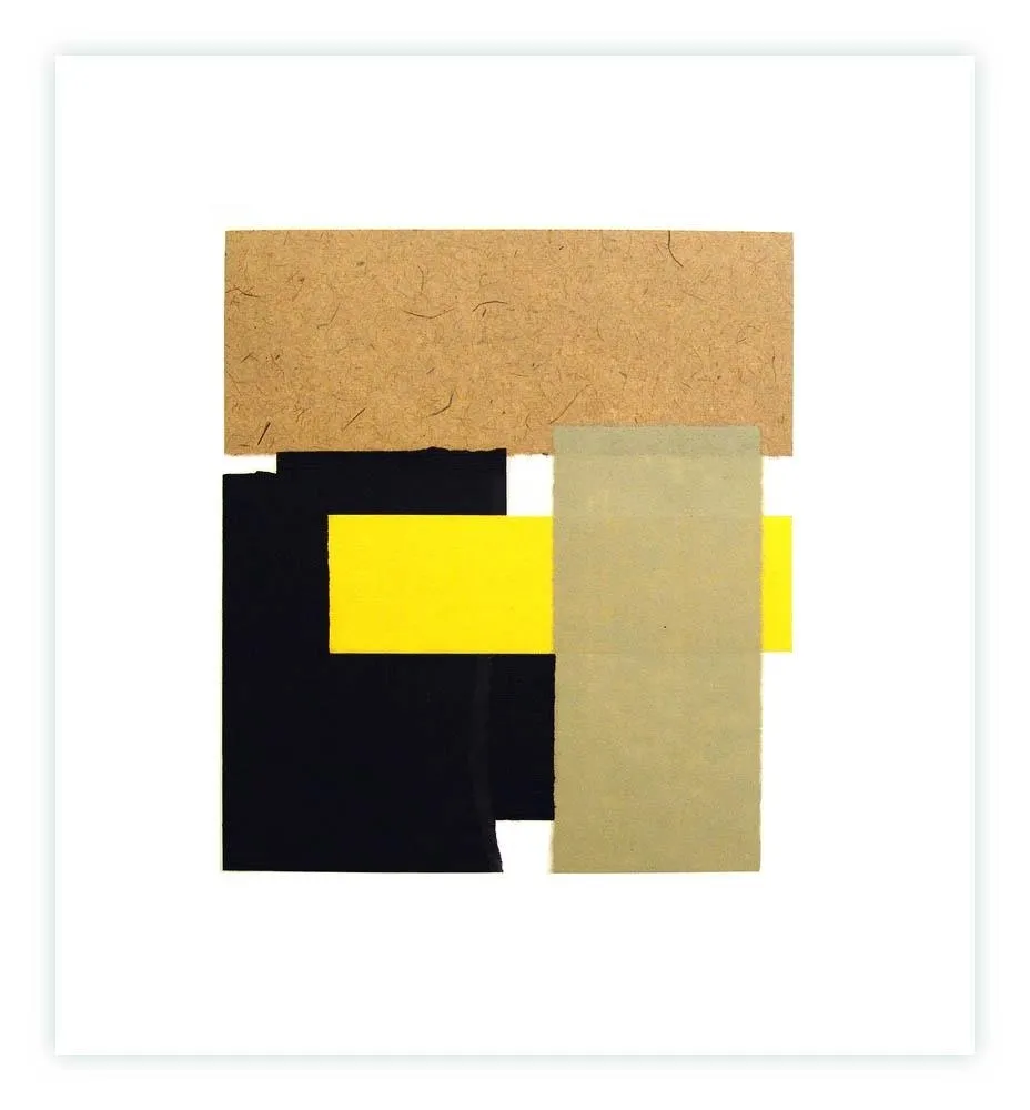 Grabado Canogar - Testigo