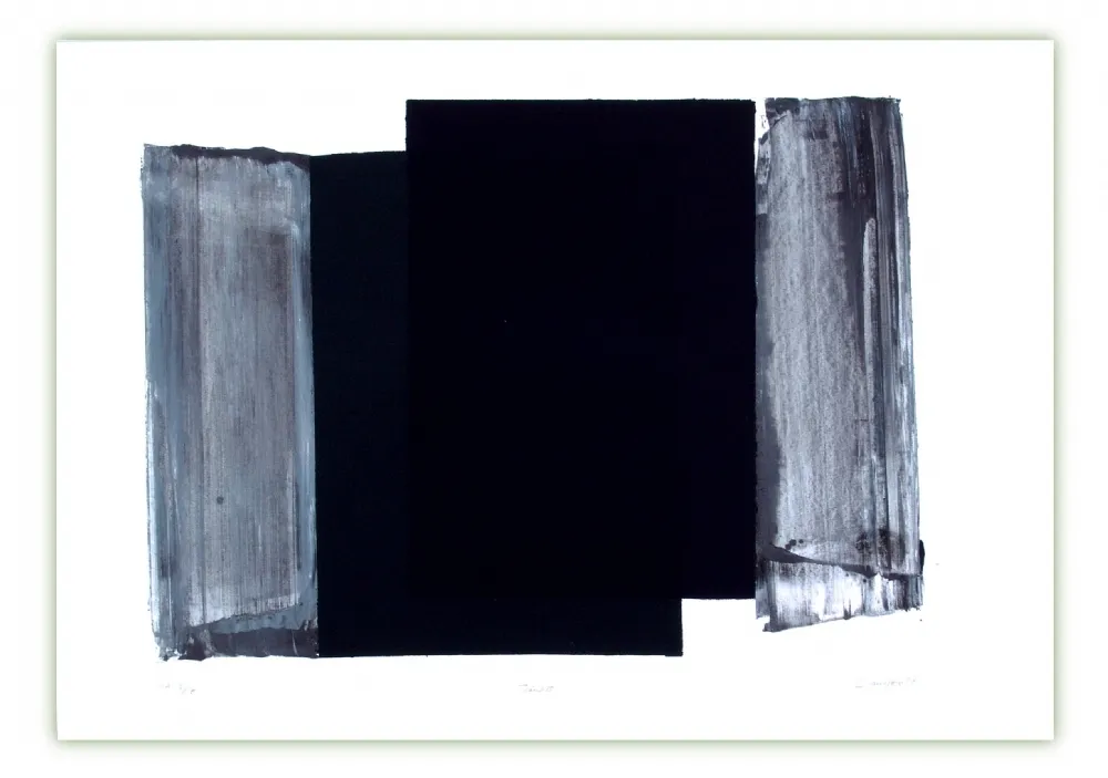 Grabado Canogar - Tránsito