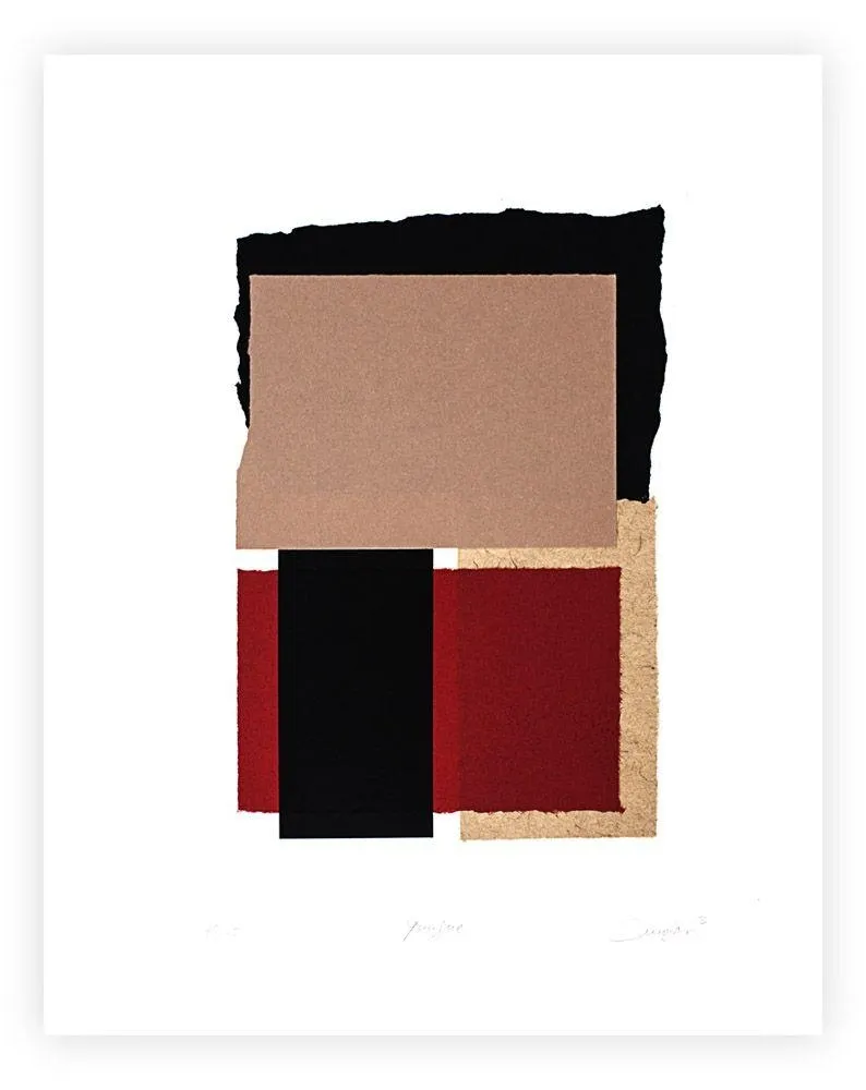 Grabado Canogar - Yunque