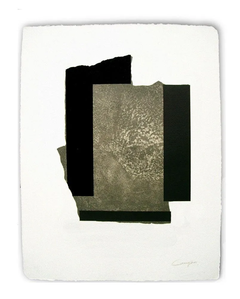 Grabado Canogar - Zigurat II