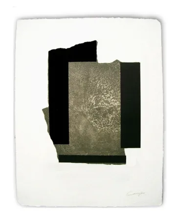 Grabado Canogar - Zigurat II