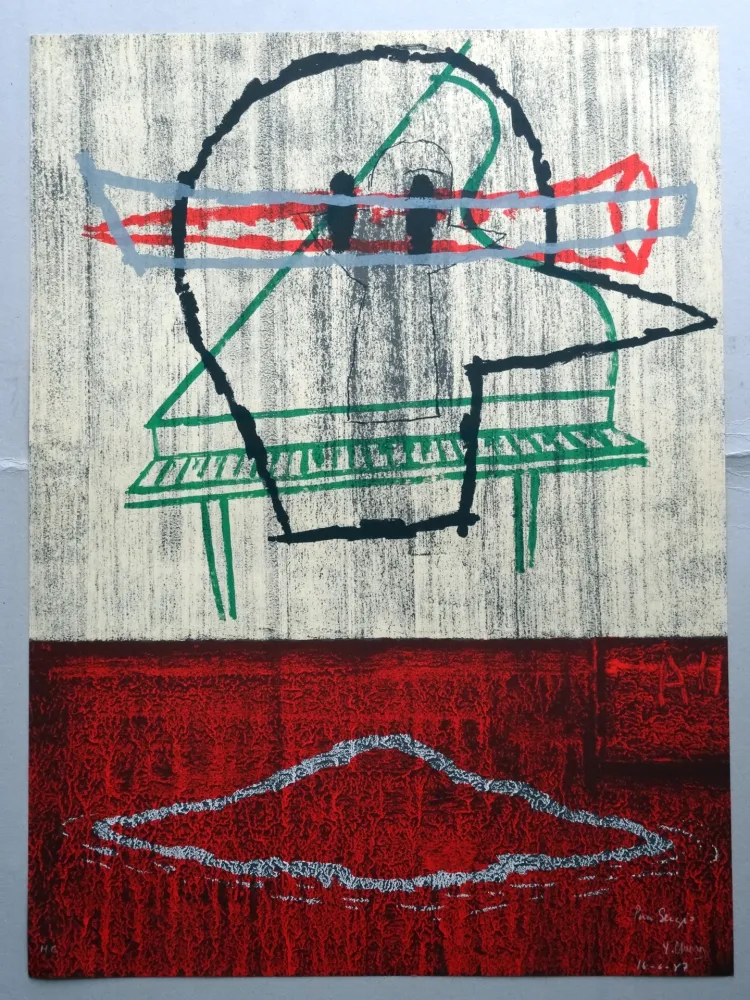 Litografía Canosa - A.L. Galería Joan Prats