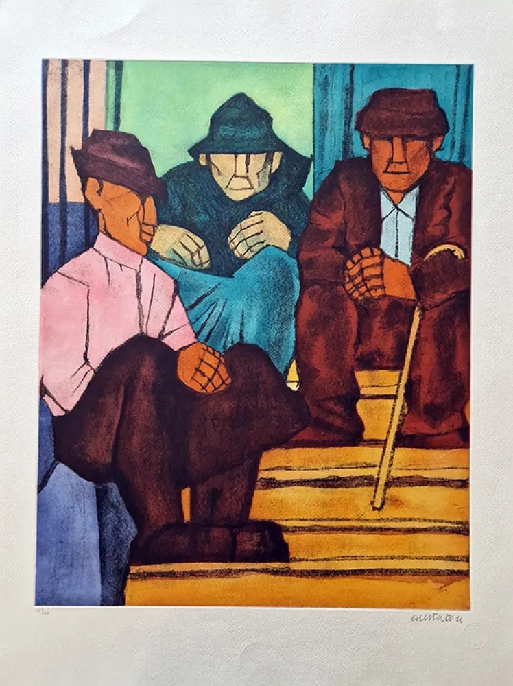 Aguafuerte Cantatore - Gente del sud.