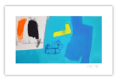 Grabado Capa - Azul luminoso