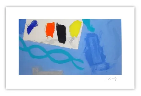 Grabado Capa - Blue colors