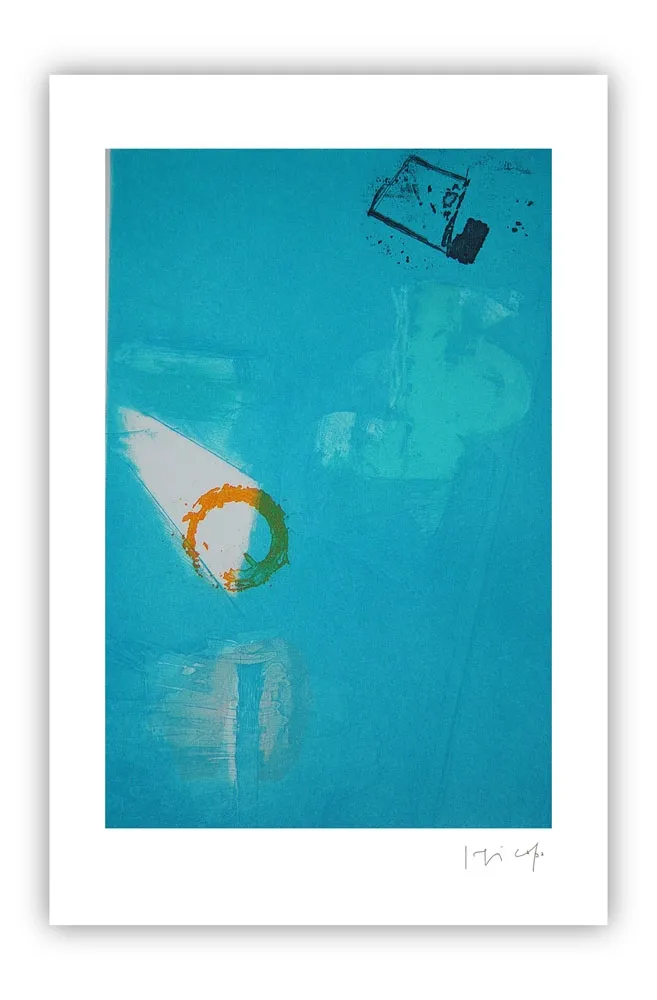 Grabado Capa - Klares blau (S.A.)