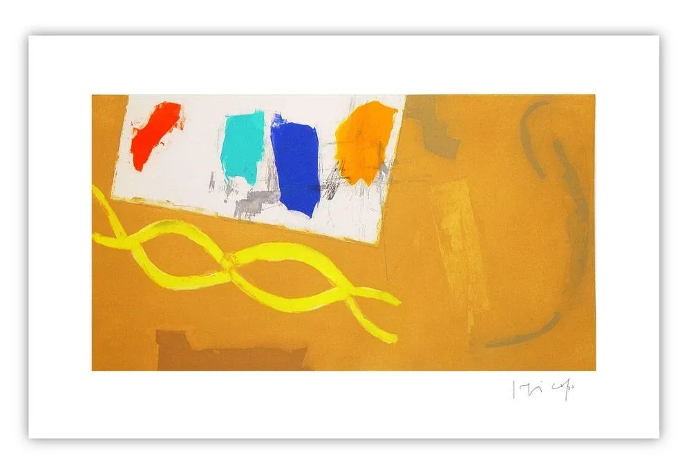 Grabado Capa - Ocher and colors