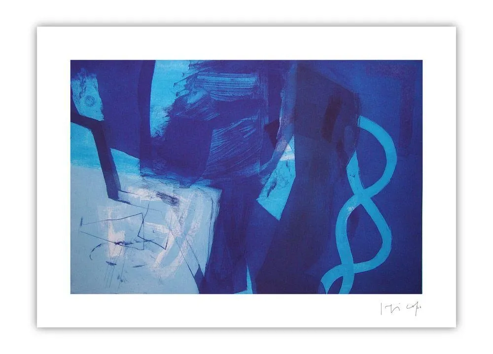 Grabado Capa - Three blues