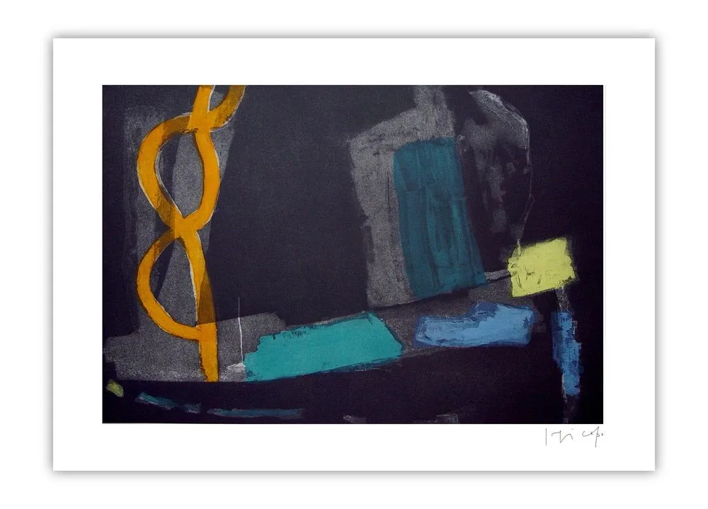 Grabado Capa - Yellow ower dark