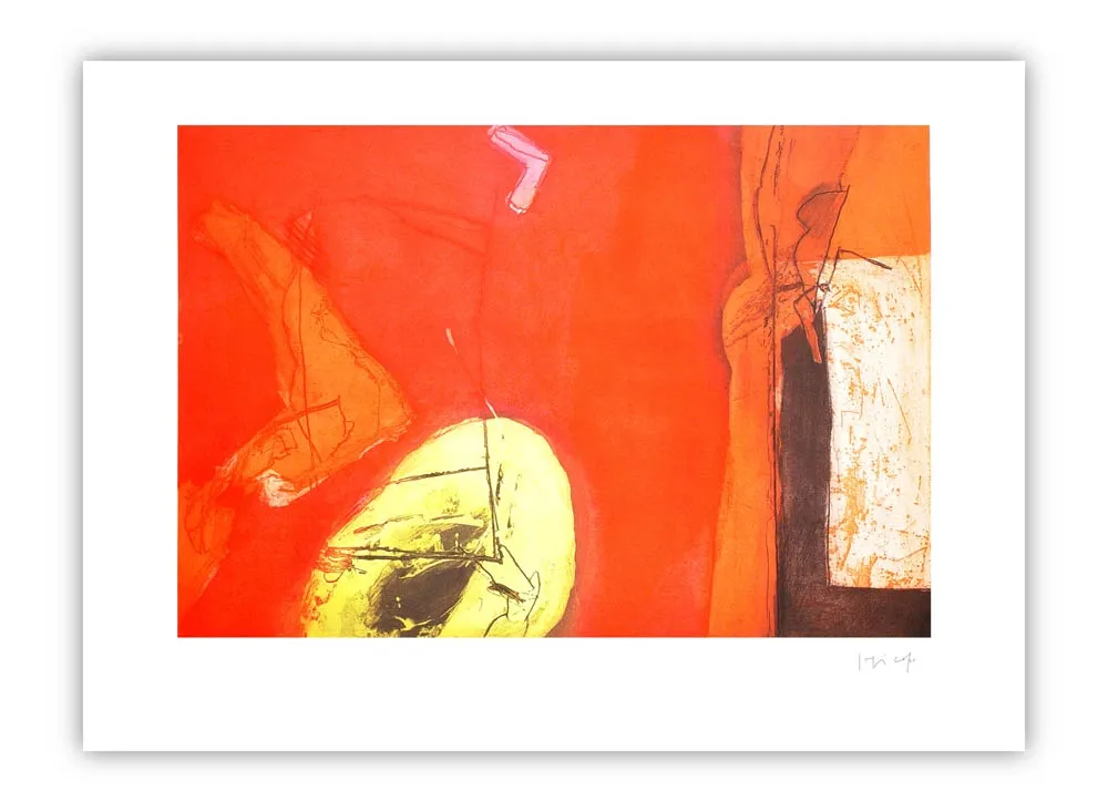 Grabado Capa - Yellow word (S.S.)