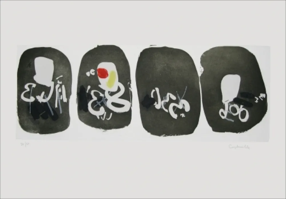 Aguafuerte Capdeville - Quatre marques