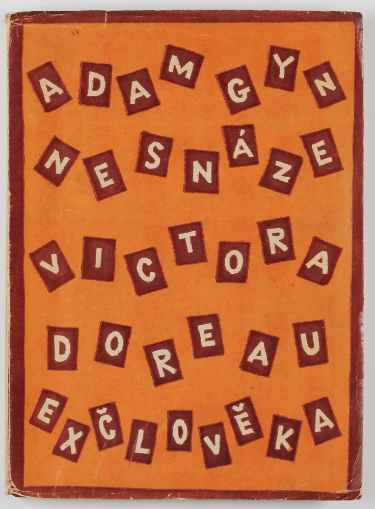 Linograbado Capek - Nesnáze Victora Doreau Exčlověka