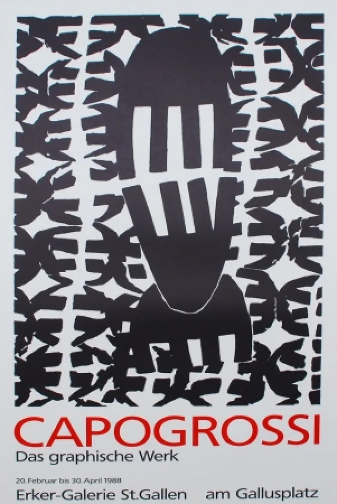 Litografía Capogrossi - CAPOGROSSI - Das graphische Werk