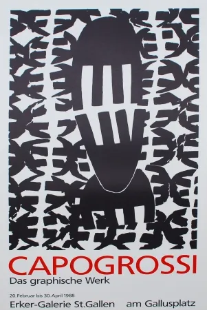 Litografía Capogrossi - CAPOGROSSI - Das graphische Werk