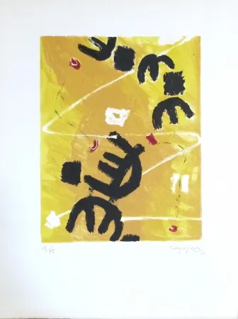 Litografía Capogrossi - Mourlot-Paris