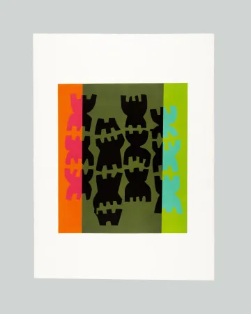 Litografía Capogrossi - Quarzo 10