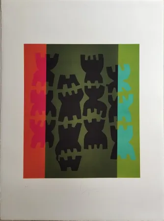 Litografía Capogrossi - Quarzo 10