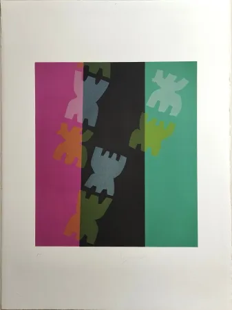 Litografía Capogrossi - Quarzo 2