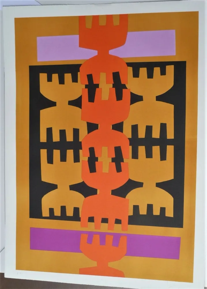 Litografía Capogrossi - Quarzo 4