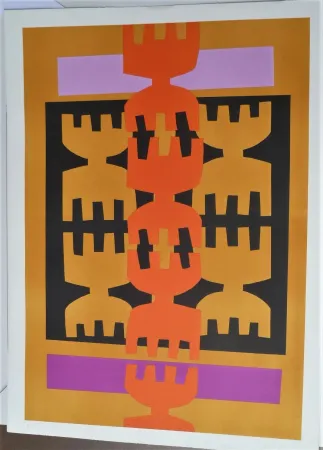 Litografía Capogrossi - Quarzo 4