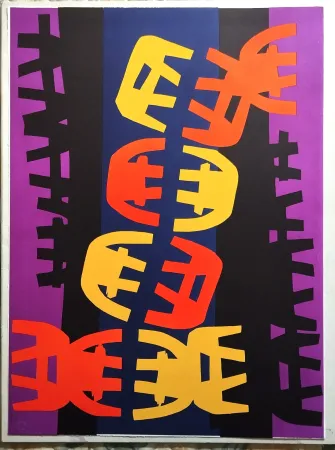 Litografía Capogrossi - Quarzo 6